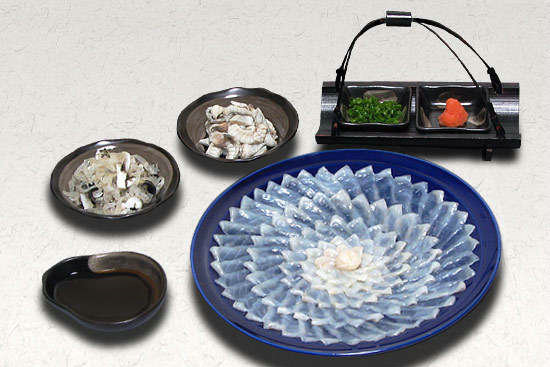 日本精品河豚鱼料理菜单