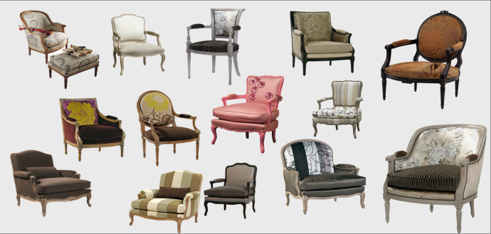 时尚的法国家具ROCHE BOBOIS