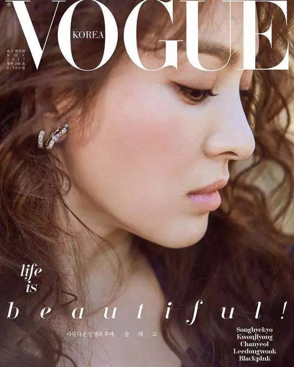 宋慧乔 2017年11月Vogue封面照