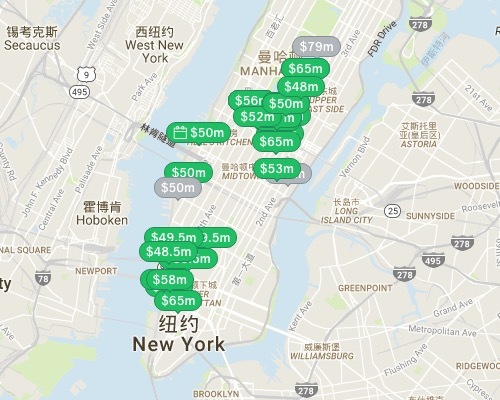 纽约富人区的豪宅是什么样子的-曼哈顿。