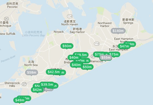 纽约富人区的豪宅-汉普顿（The Hamptons）大庄园