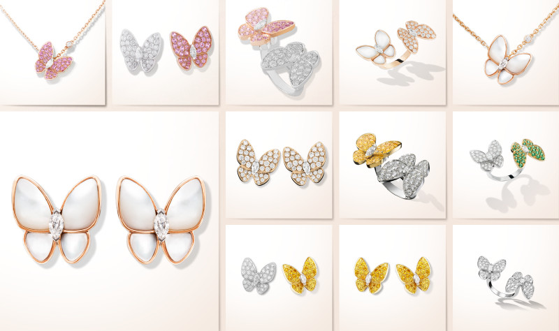 蝴蝶是Van Cleef & Arpels的完美象征