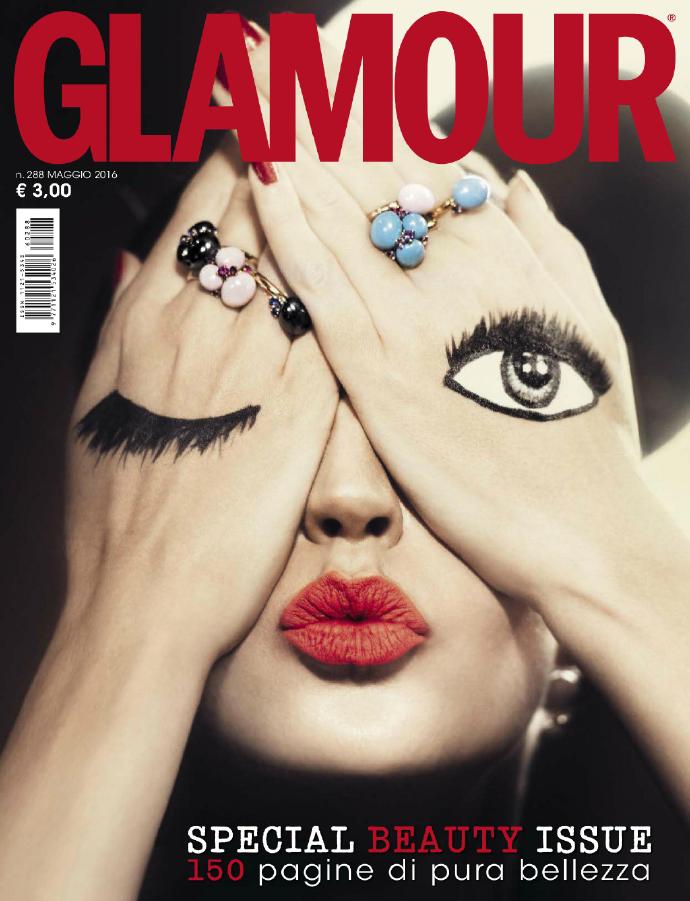 维密天使 Clara Alonso 登 《Glamour》意大利版 2016年5