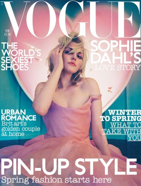 《VOGUE》时尚杂志的封面女郎们