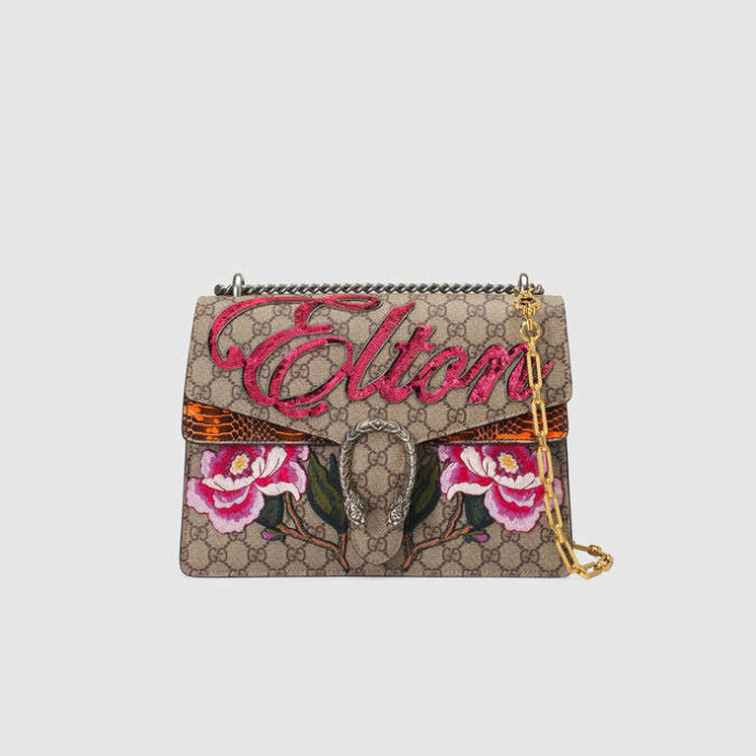 GUCCI古驰Dionysus GG背包，Sylvie手提包