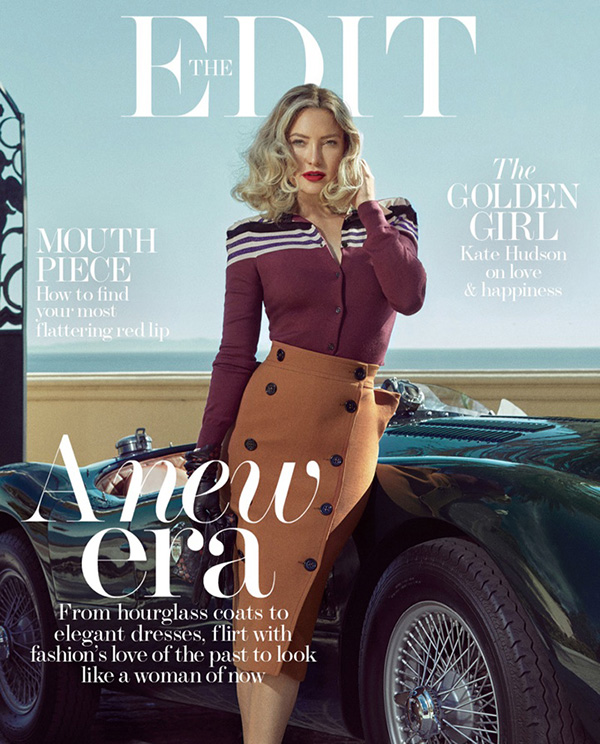 Kate Hudson 杂志《Edit》封面照