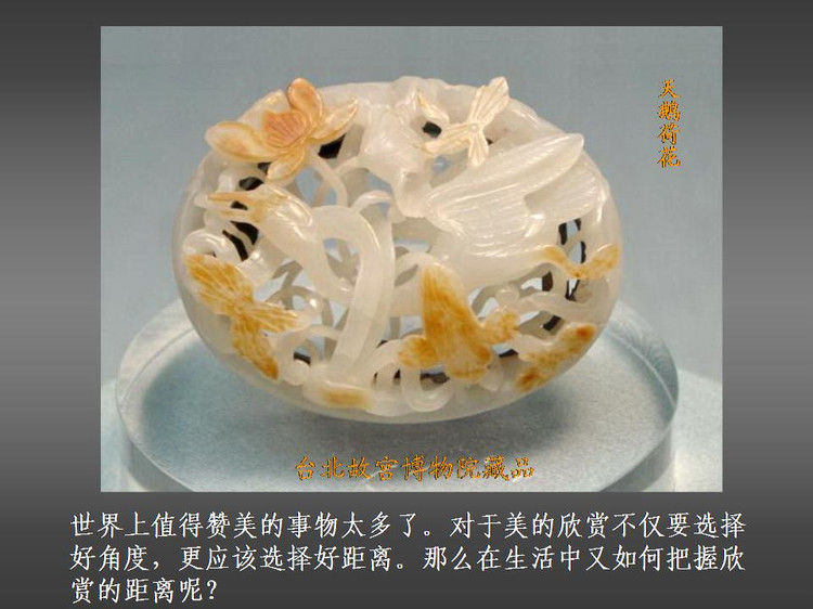 远远的欣赏