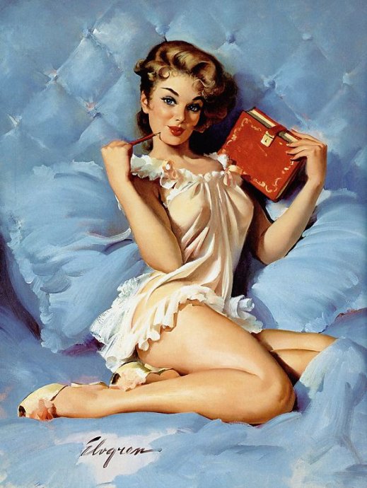 Vintage美女，Pin-up girls