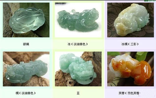 翡翠种色图解