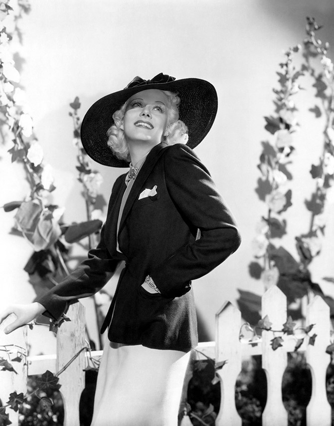 好莱坞女星--珍·哈露（Jean。Harlow）