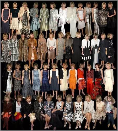 安娜·温图尔（Anna Wintour）的50条裙子