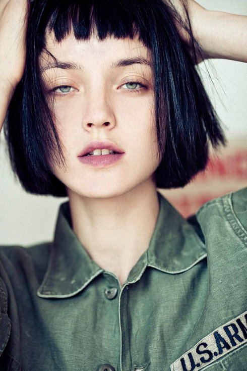 Andressa;Fontana短发造型