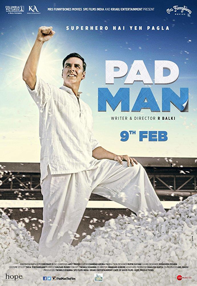 印度电影《Pad Man》（护垫侠）片尾曲--《Padman Madman》
