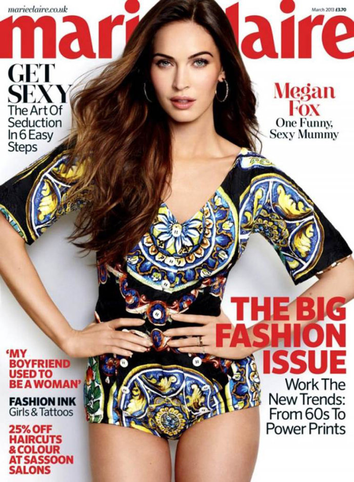 梅根福克斯（megan fox）