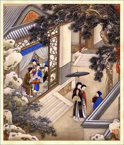 《深闺四季图》赏析