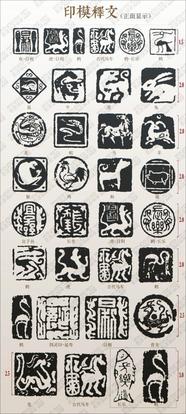 “篆刻”印模大全