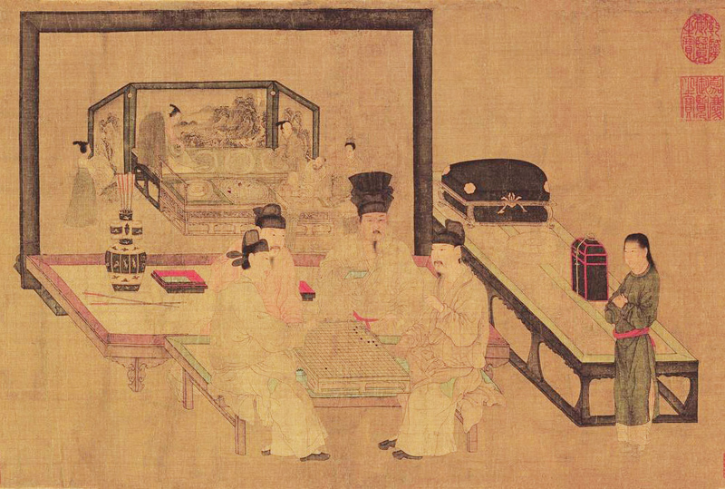 故宫一幅千年古画，画出了三重时空，如盗梦空间