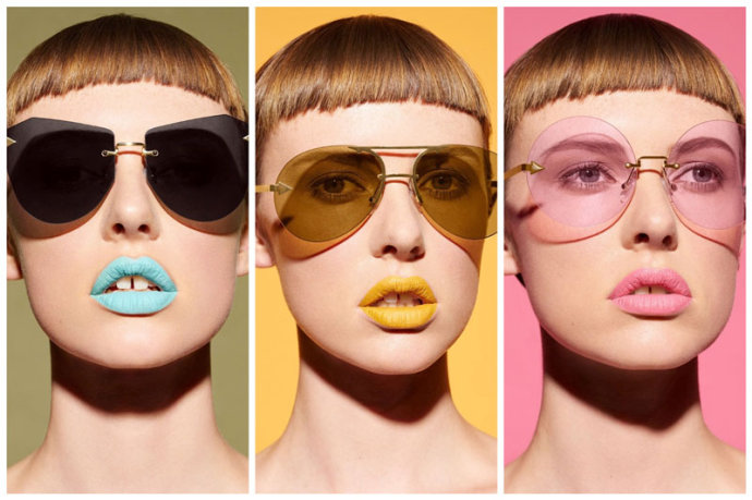 ALL SHADE: SEE KAREN WALKER’S COLORFUL E