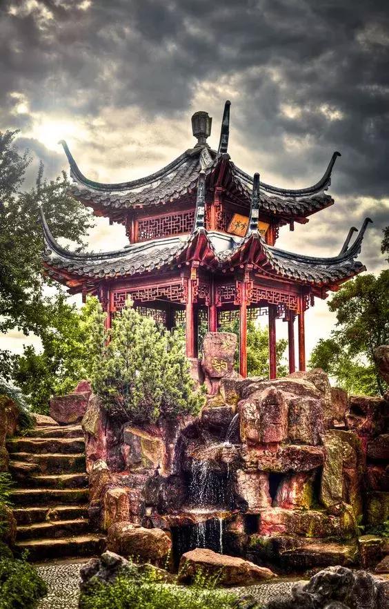 中国的亭台楼阁之美