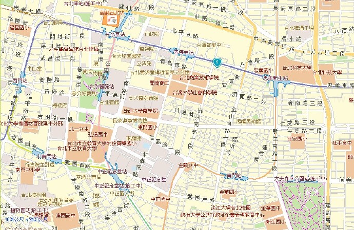 台北市的路名邏輯