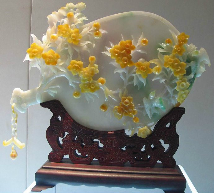 精美玉雕——花卉篇