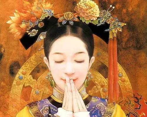 中国古典女子之美--云髻凤钗