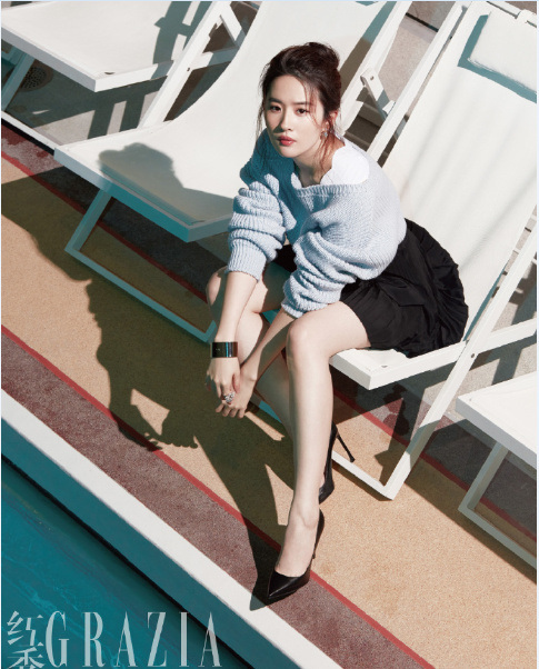 刘亦菲《红秀Grazia》封面照