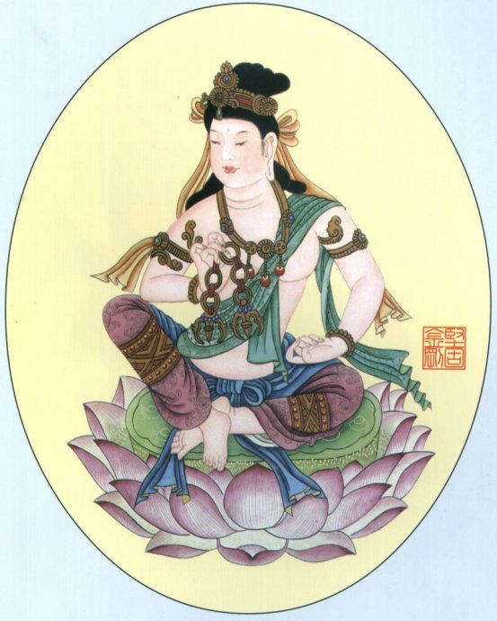 雍容华贵十八菩萨