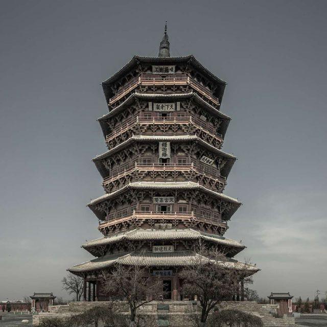 世界最高的木塔——释迦塔