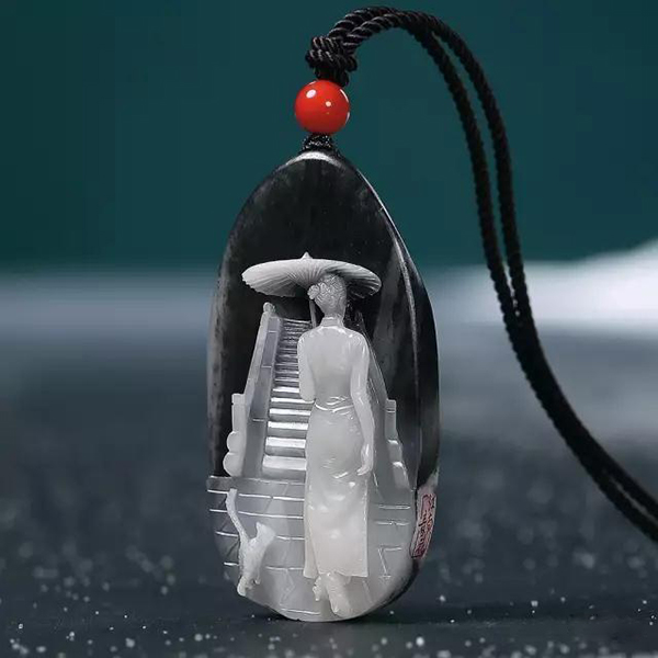和田青花：美丽绝伦的山水画