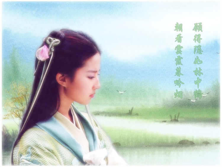 金庸笔下女子的凄美诗词（二）
