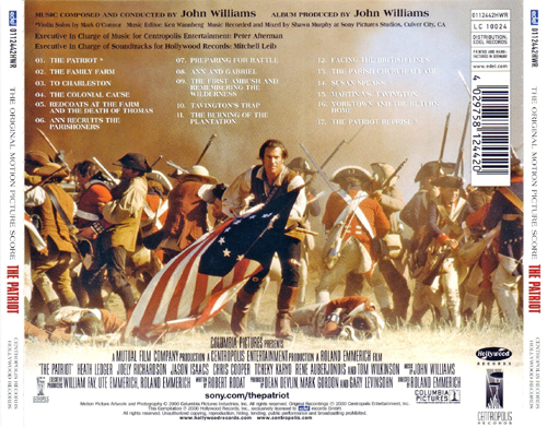 电影《爱国者》主题曲--《The Patriot》
