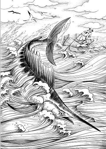 海鸣威-《老人与海》