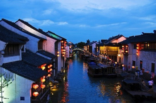 戴荃《七里山塘》