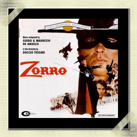 1975年电影《佐罗》主题曲--《Zorro Is Back》Oliver On