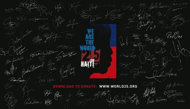 We Are The World 25 For Haiti