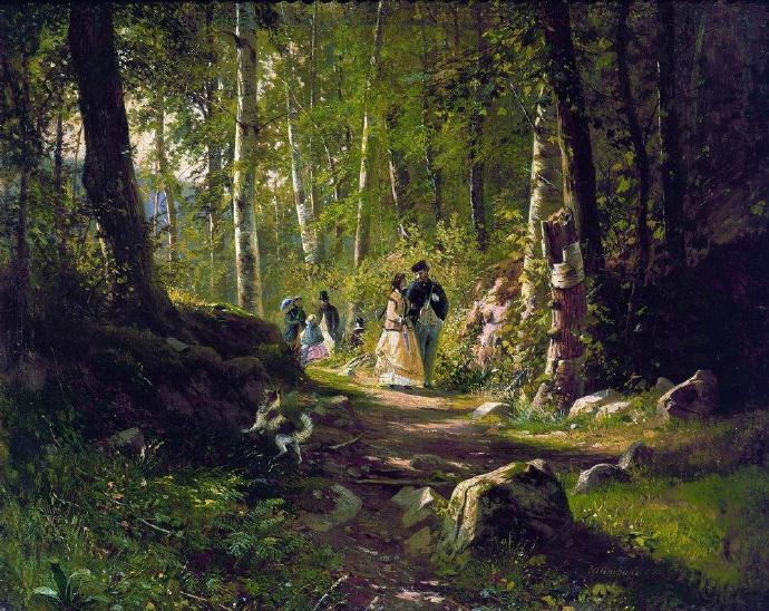 《A Walk In The Forest》（林中漫步）