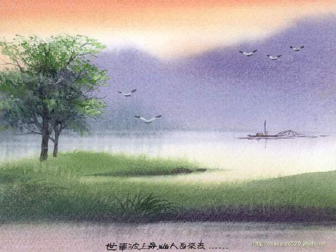 刘星《闲云孤鹤》