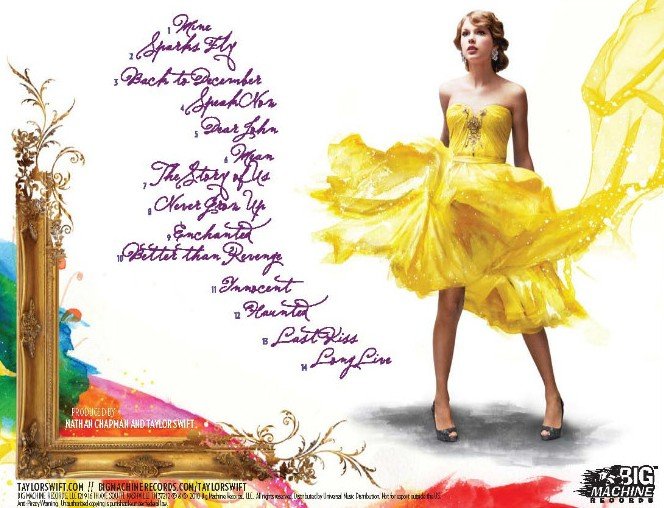Taylor s'wift（泰勒·斯威夫特）--《Speak Now》