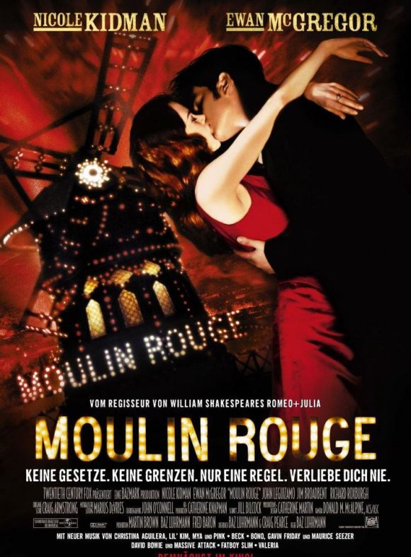 电影《红磨坊》（Moulin Rouge）插曲--Come What May 爱