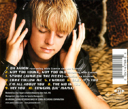 亚伦卡特（Aaron Carter）《I`m all about you 》