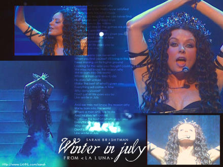Sarah-brightman《Winter In July!》七月里的冬天