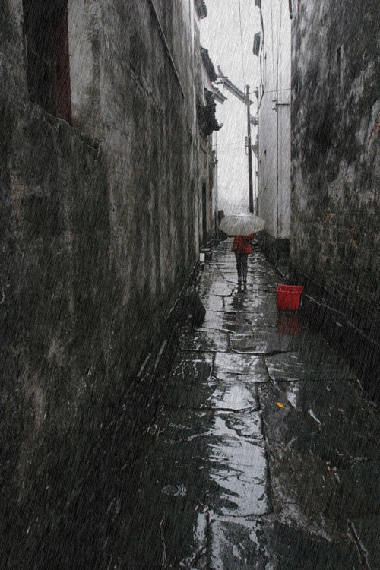 张薔《小雨來的正是时候》