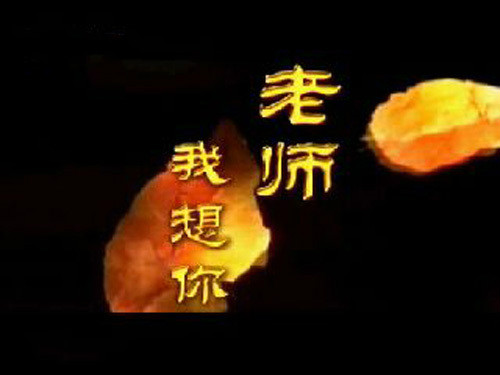 王莹《老师 我想你》