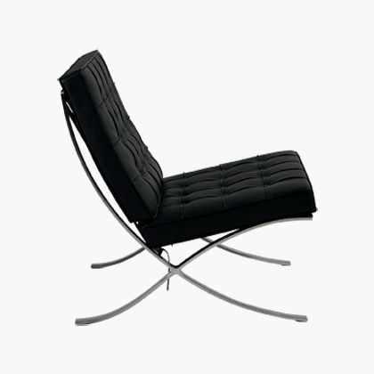 闻名世界的“巴塞罗那椅”(Barcelona Chair）