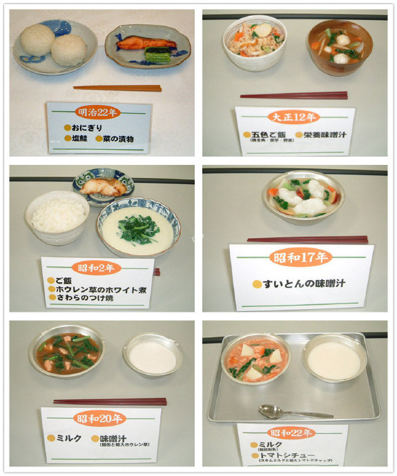 日本小学午餐变迁