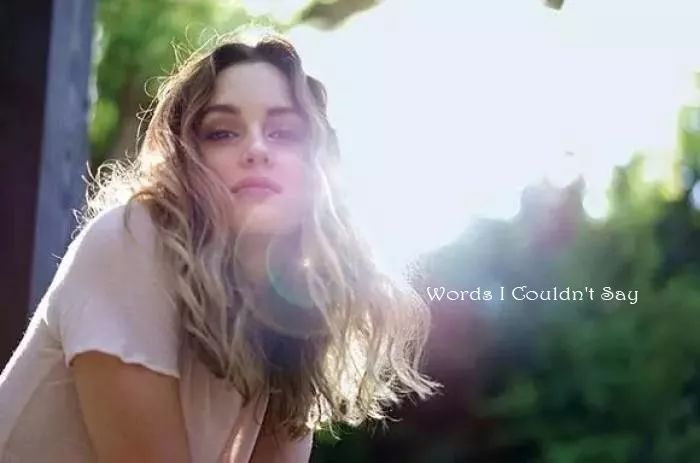 Leighton meester--《Words I Couldnt Say 》