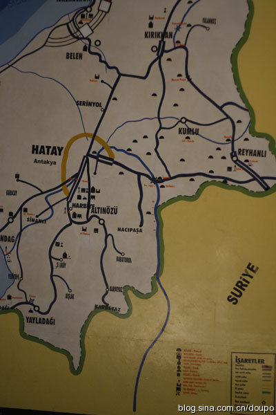 安塔克亚（Antakya)地图
