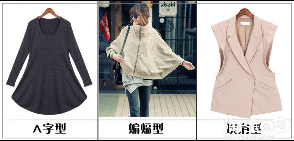 女装服饰有哪些板型？