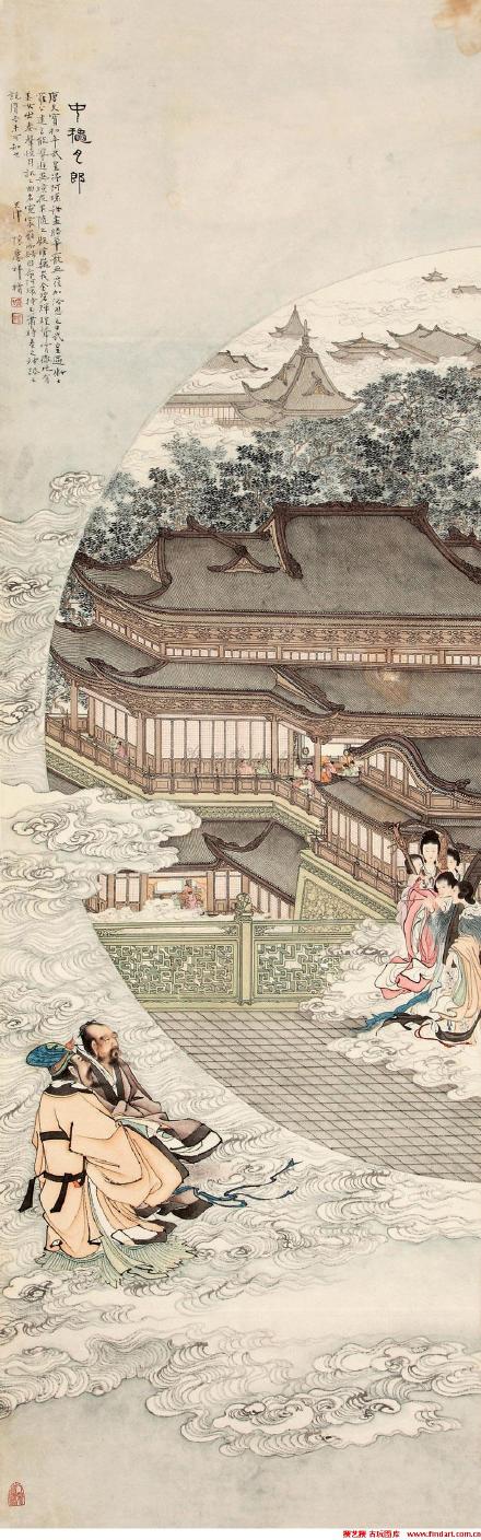 陈麐祥《中秋月郎》